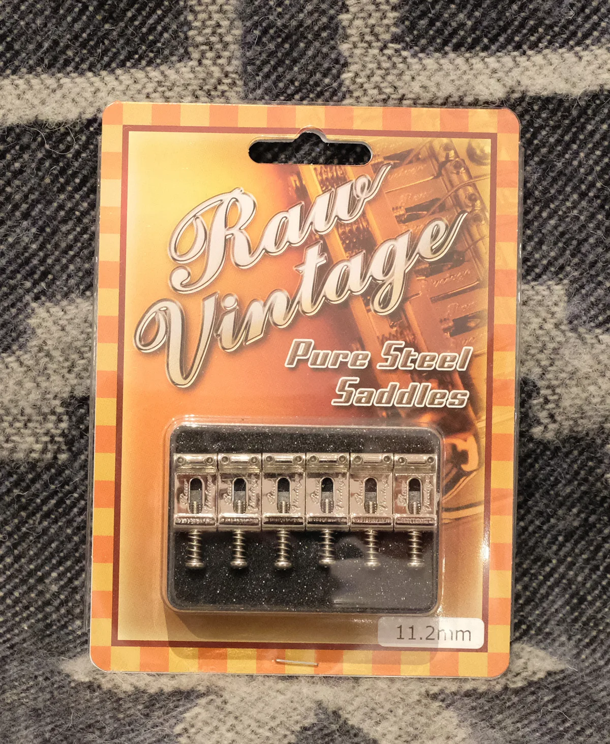 Raw Vintage RVS-112 FENDER USA TYPE PURE STEEL SADDLES