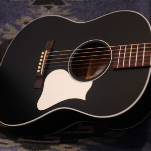 Iris OG Black with white pickguard & binding