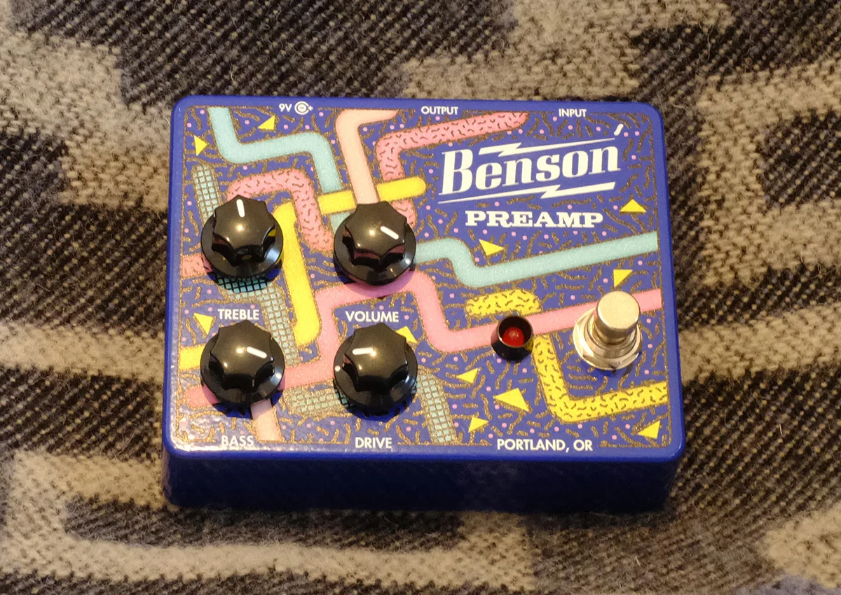 Benson Amps Preamp (Very Complicated Pattern)